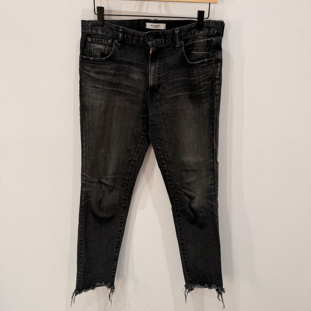 Moussy Vintage Black Skinny Jeans